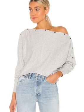 ALLSAINTS Ellie Sweater in Grey Marl